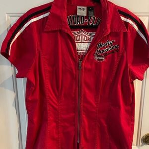 Harley-Davidson Women's Bold Red Utility Jacket